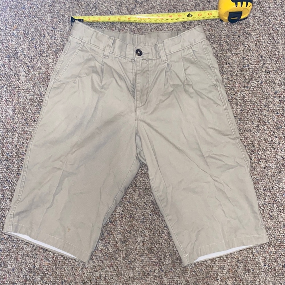 Husky Boys Tan Khaki’s Tan Shorts; Sz 12H